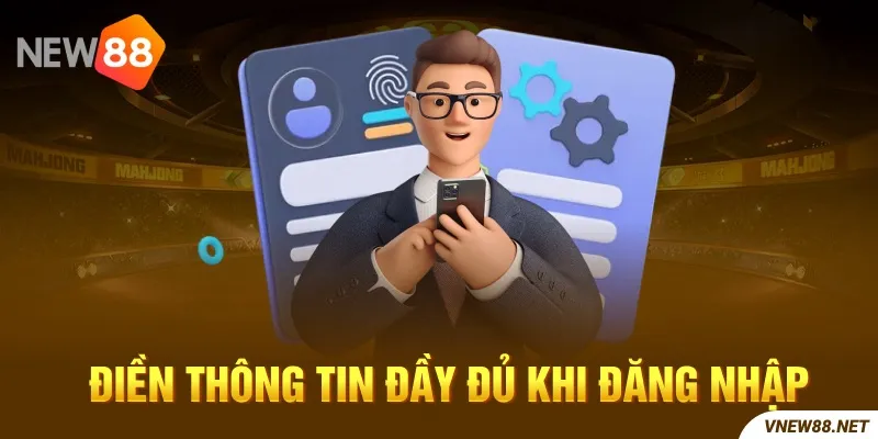 Hướng dẫn đăng nhập tài khoản New88.com