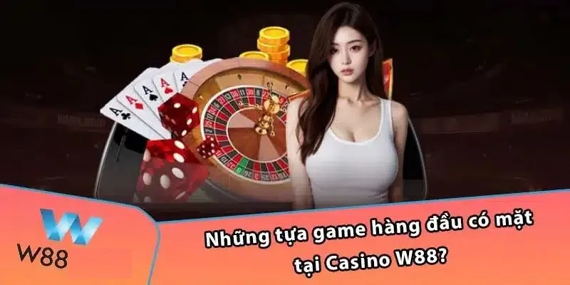 Đa dạng các tựa game hấp dẫn chỉ có tại casino ww88