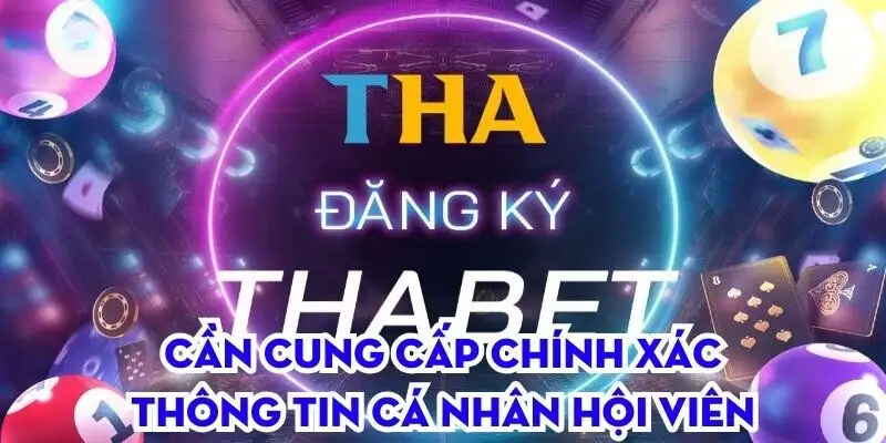 Hướng dẫn đăng ký tài khoản thabet