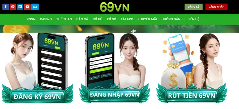 Đăng ký 69VN chỉ với vài bước đơn giản