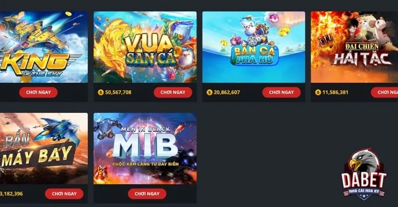 Hướng dẫn chơi game bắn cá Dabet