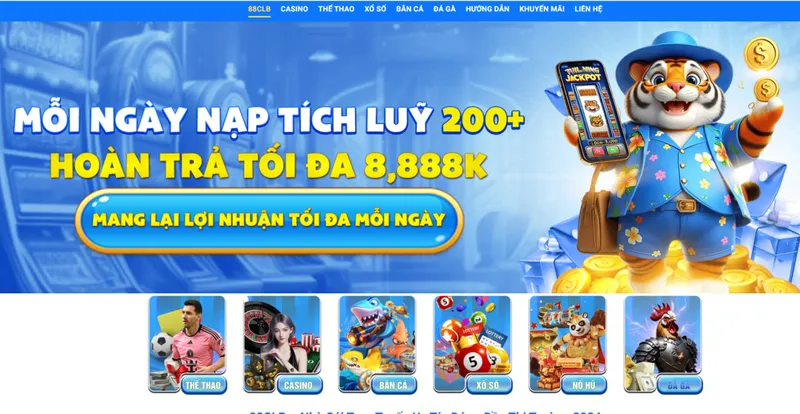 Kho game đồ sộ tại 88CLB