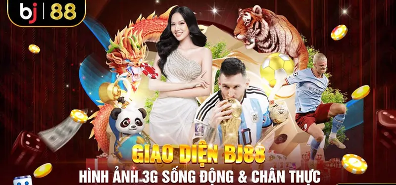 Điểm nổi bật của trang chủ BJ88