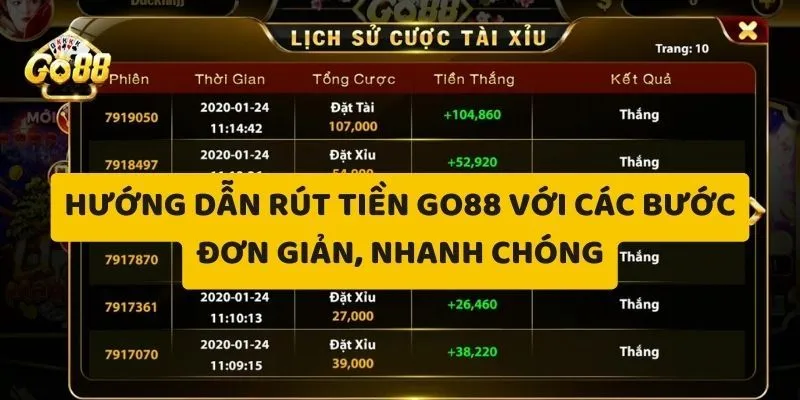 Tại sao nên chọn Go88 để giải trí và rút tiền?