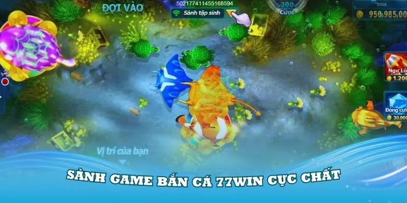 Trải nghiệm hành trình bắn cá 77Win cực đỉnh