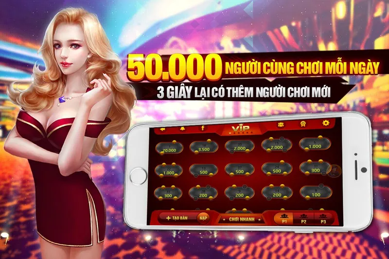 Top Game bài đổi thưởng nhiều người chơi nhất