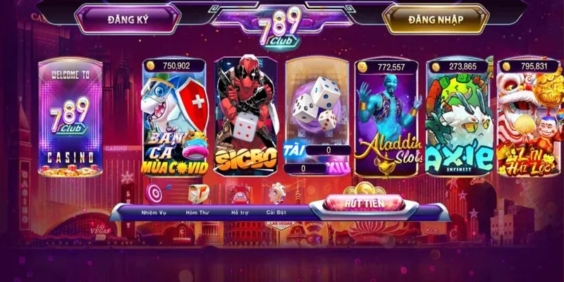 Khám phá thế giới game tại 789 Club