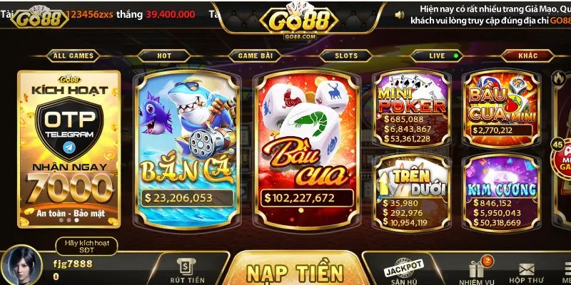 Các tính năng cá cược không thể bỏ lỡ tại sảnh game