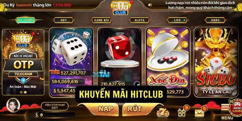 Quà tặng Hitclub thành viên mới siêu hot