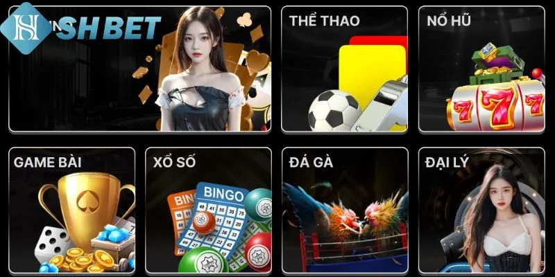 Kho tàng game giải trí ở link vào SHBET đỉnh cao