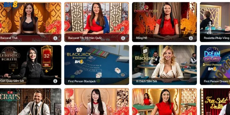 Live Casino BK8 - Trải nghiệm game sòng bài đầy kịch tính