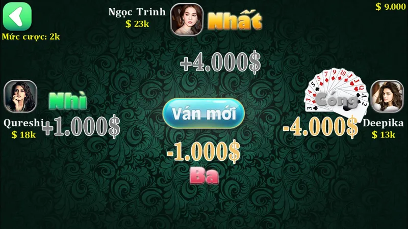 Trải nghiệm chơi tiến lên miền Nam trên app Bet88