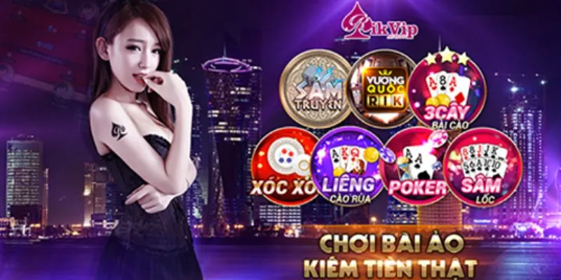 Game bài đổi thưởng tỷ lệ thắng cao tại RIKVIP