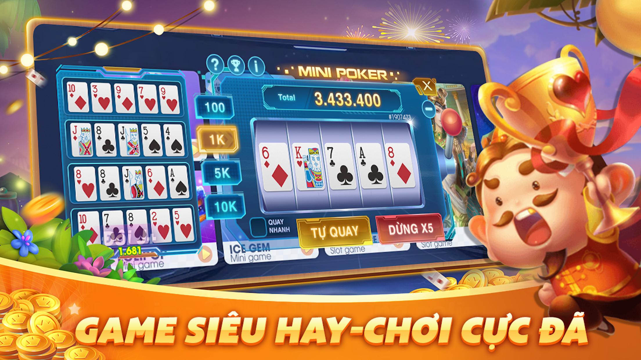 Các Tựa Game Tài Xỉu Nổ Hũ Nổi Tiếng Nhất Năm 2025