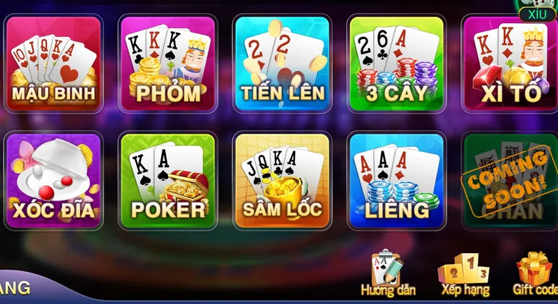 Những trò chơi hot nhất tại Casino online Rikvip