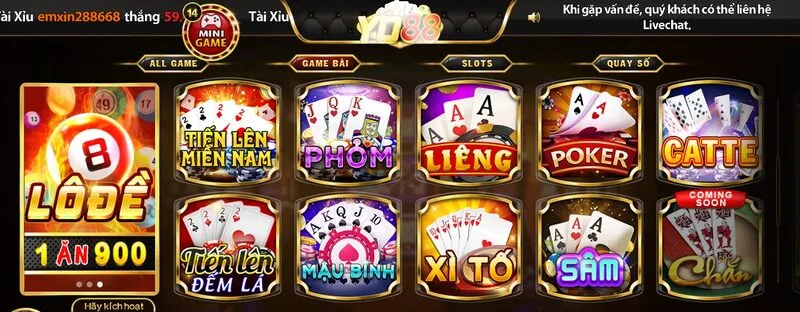 Top Những Game Có Tỷ Lệ Trả Thưởng Cao Nhất Tại Yo88