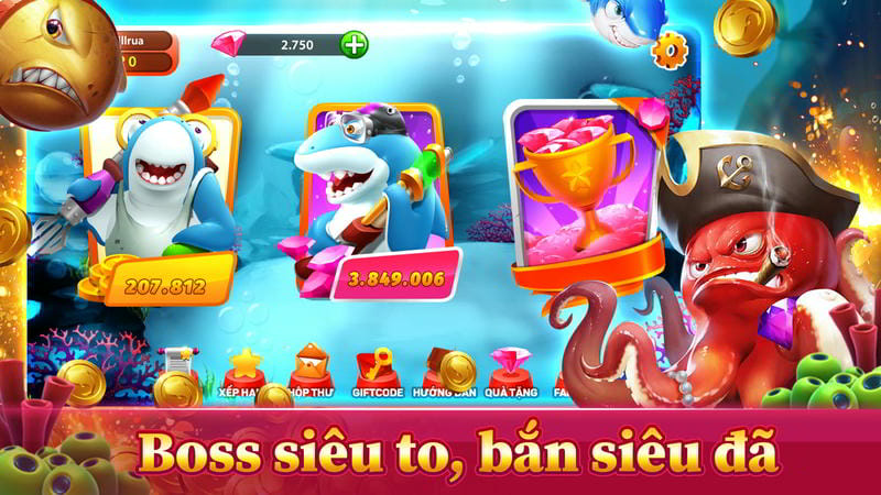 Nhập code nhanh trong game bắn cá đổi thưởng tặng code