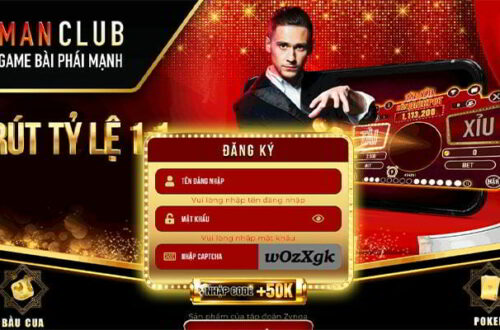  Tải app ManClub chính thức để đăng ký ManClub dễ dàng.