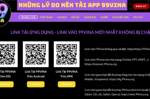  Bảo mật SSL 128-bit khi Đăng ký tại 99vina đảm bảo an toàn.