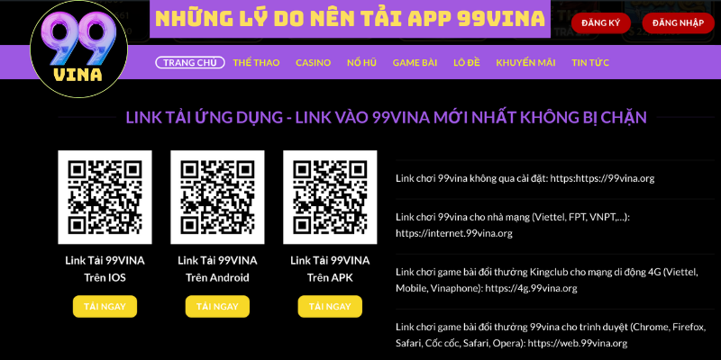 Bảo mật SSL 128-bit khi Đăng ký tại 99vina đảm bảo an toàn.