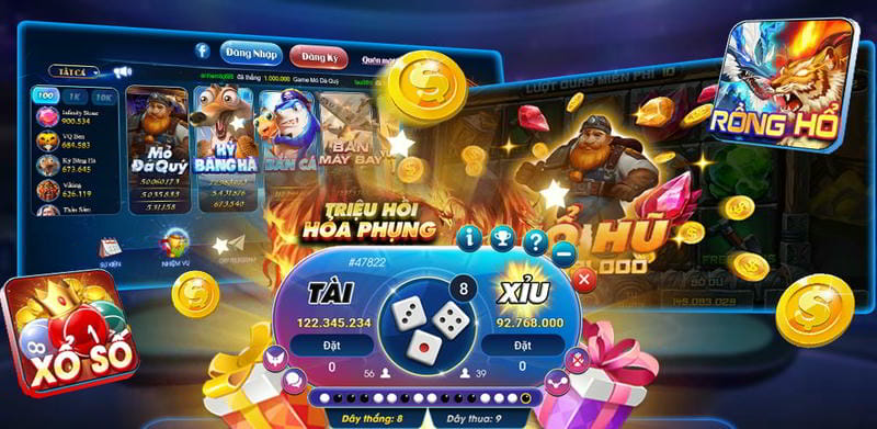 Giao diện nổ hũ trên điện thoại tại nhà cái Zbet