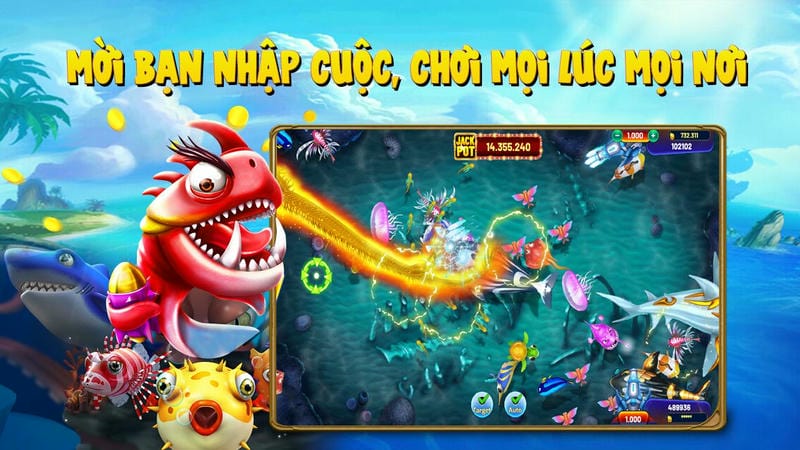 Các loài cá đặc biệt trong game bắn cá tại nhà cái Hi88.