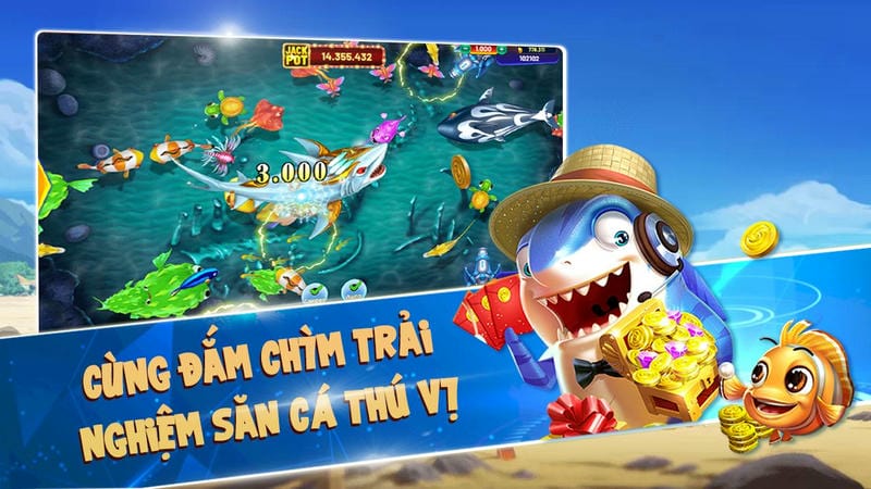 Nạp xu và đổi thưởng nhanh chóng trên app bắn cá Go88.