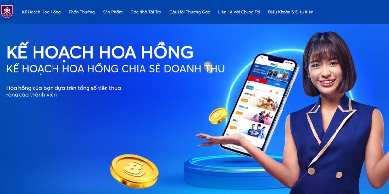 Chi tiết cách tính hoa hồng dành cho đại lý BK8