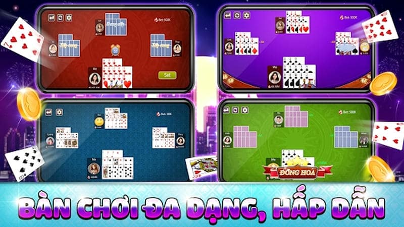 Các tính năng hấp dẫn khi chơi Mậu Binh tại VB777