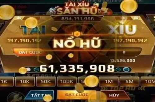 Một số chiến thuật khi chơi nổ hũ tài xỉu