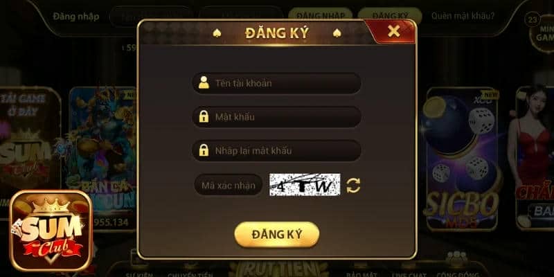 Các Bước Để Đăng Ký Tại Sumclub