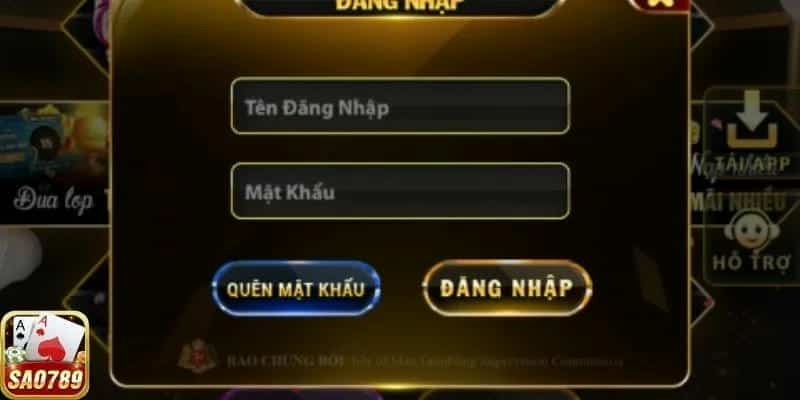 Các Phương Thức Đăng Nhập Sao789