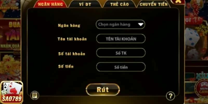 Quy Trình Rút Tiền Tại Sao789 Dễ Dàng và Hiệu Quả