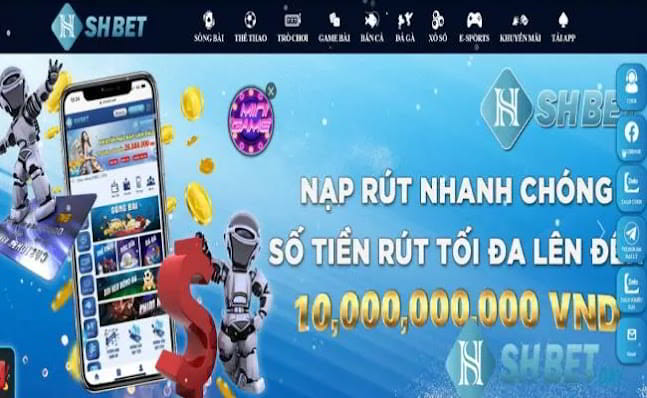 Quy trình rút tiền SHBET đơn giản, chỉ vài bước là nhận tiền.