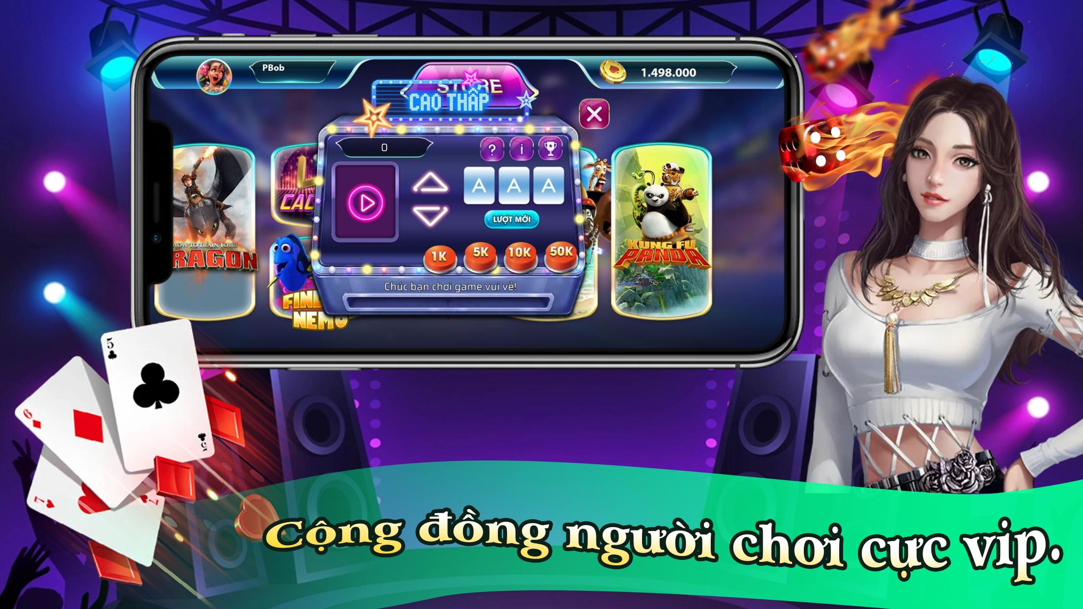 Giao diện tải app tài xỉu online cho cách chơi tài xỉu trên điện thoại.