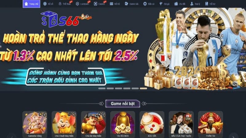 Giao diện nhà cái S666 mượt mà, dễ dùng trên mọi thiết bị