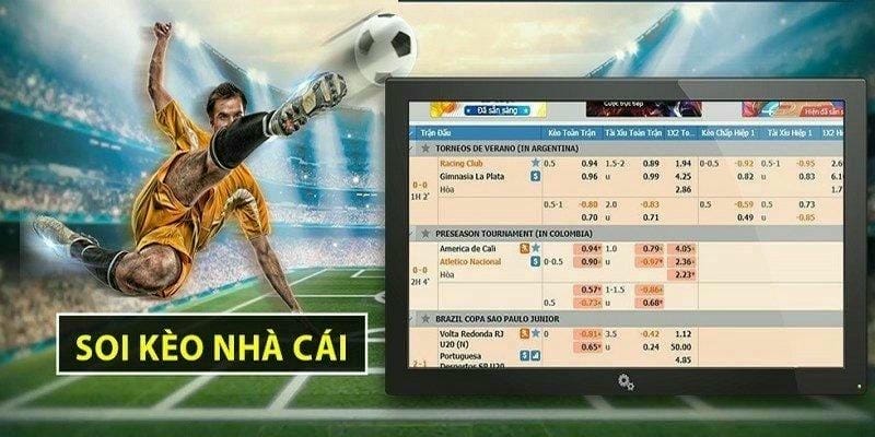 Giao diện phân tích kèo chuyên sâu tại cổng game ricwin.