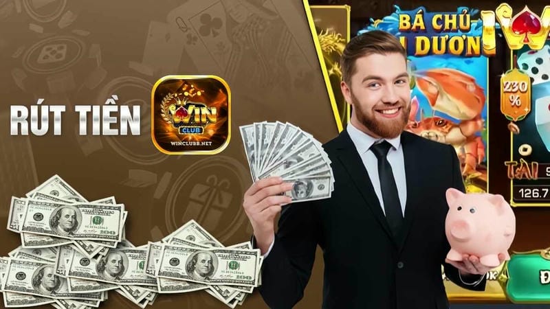 Quy trình rút tiền Winclub đơn giản, nhanh chóng tại cổng game
