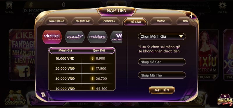 Quy trình rút tiền nhanh tại Dola88
