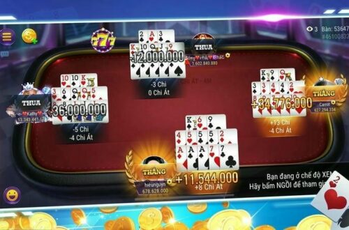  Không khí sôi động của ván tài xỉu trong game bài đổi thưởng.