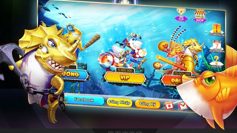 Đồ họa bắn cá XOSO66 sống động, tái hiện đại dương chân thực.