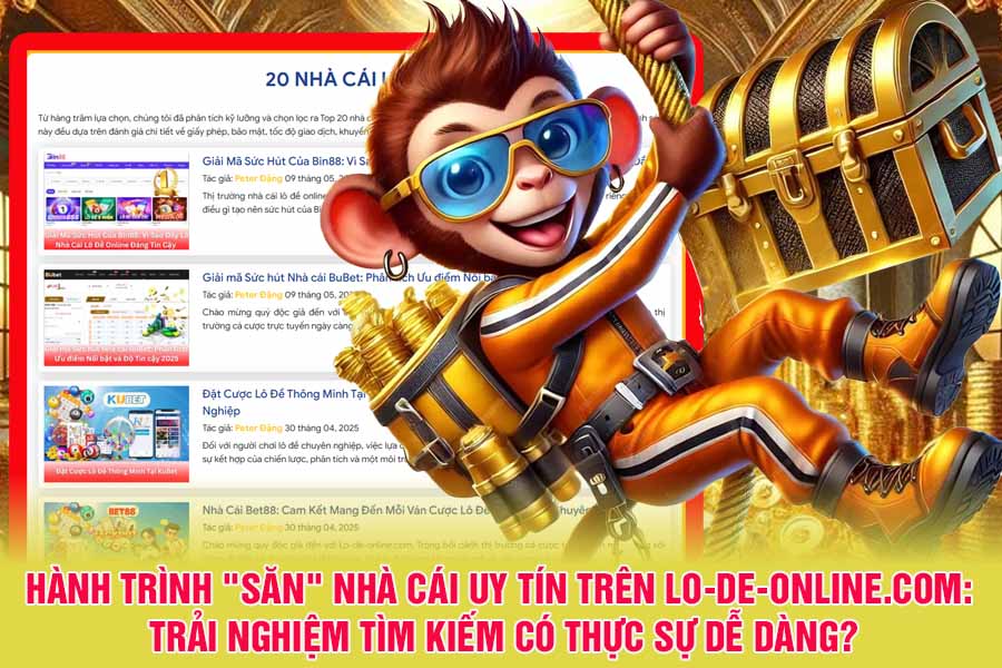 Ấn Tượng Ban Đầu Của Tôi Về Giao Diện và Bố Cục Lo-De-Online.com