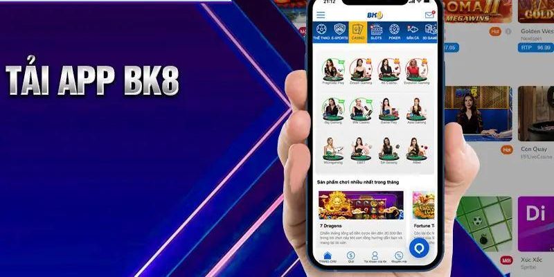  Giao diện app BK8 mượt mà, thân thiện với người dùng