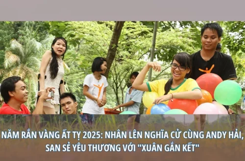 Nhân Lên Nghĩa Cử Cùng Andy Hải, San Sẻ Yêu Thương Với "Xuân Gắn Kết"