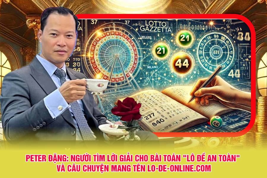 Peter Đặng Và Trăn Trở Về "Bài Toán Lô Đề An Toàn"