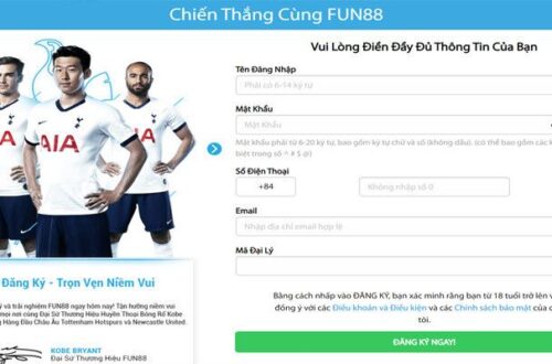 Giao diện Fun88 đăng nhập trên điện thoại và máy tính 