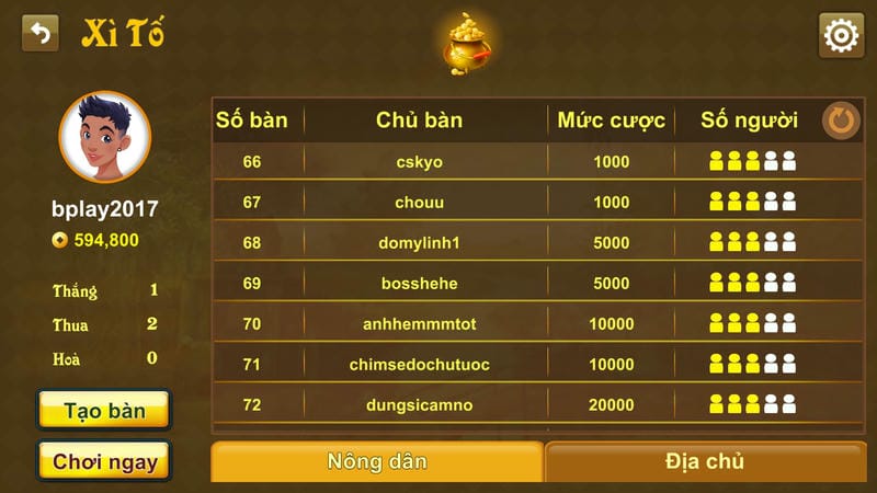  Giải đấu xì tố đổi thưởng với phần thưởng hấp dẫn 