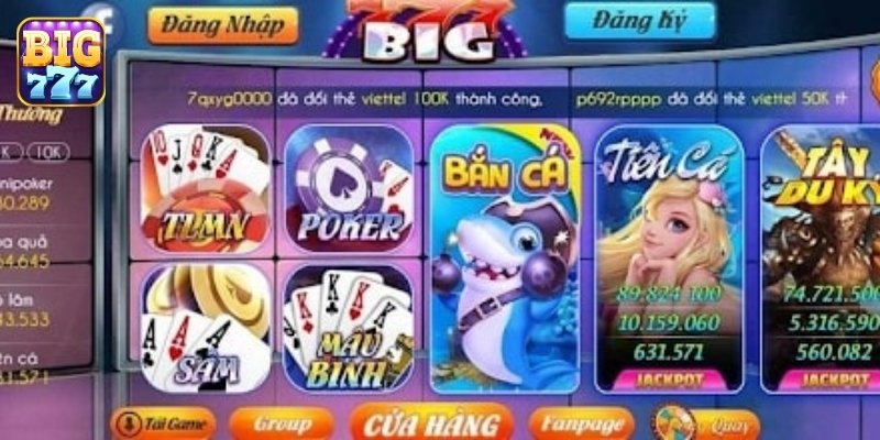 Khám phá về sân chơi đẳng cấp - Big777