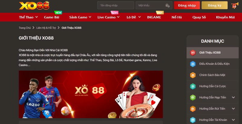  Giao diện app xo88 với các trò casino sống động, dễ thao tác.