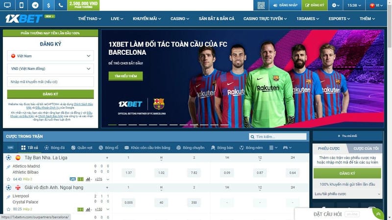 Cơ chế thưởng hấp dẫn khi dùng link giới thiệu 1xBet.